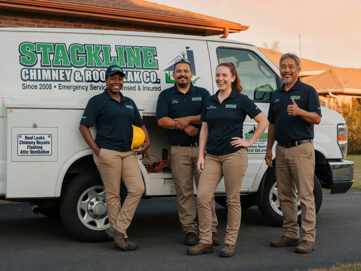 Chimney flashing repair company in Fitchburg, MA